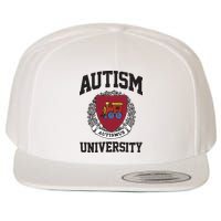 Autism University Autismus Wool Snapback Cap