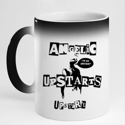 Angelic Upstarts 11oz Black Color Changing Mug