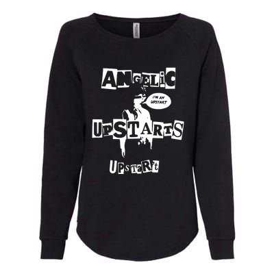 Angelic Upstarts Womens California Wash Sweatshirt