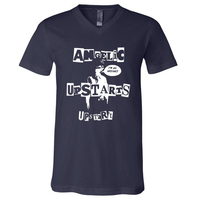 Angelic Upstarts V-Neck T-Shirt