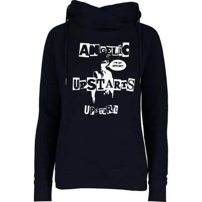 Angelic Upstarts Womens Funnel Neck Pullover Hood