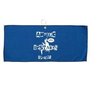 Angelic Upstarts Large Microfiber Waffle Golf Towel