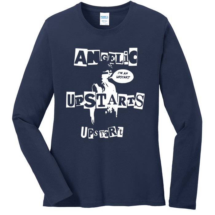 Angelic Upstarts Ladies Long Sleeve Shirt