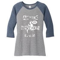 Angelic Upstarts Women's Tri-Blend 3/4-Sleeve Raglan Shirt