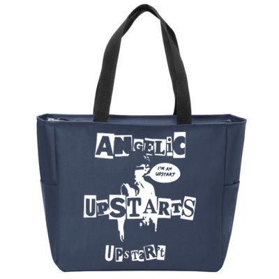 Angelic Upstarts Zip Tote Bag