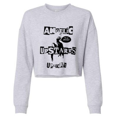 Angelic Upstarts Cropped Pullover Crew