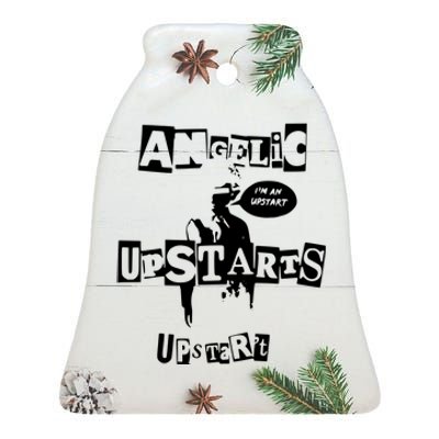 Angelic Upstarts Ceramic Bell Ornament