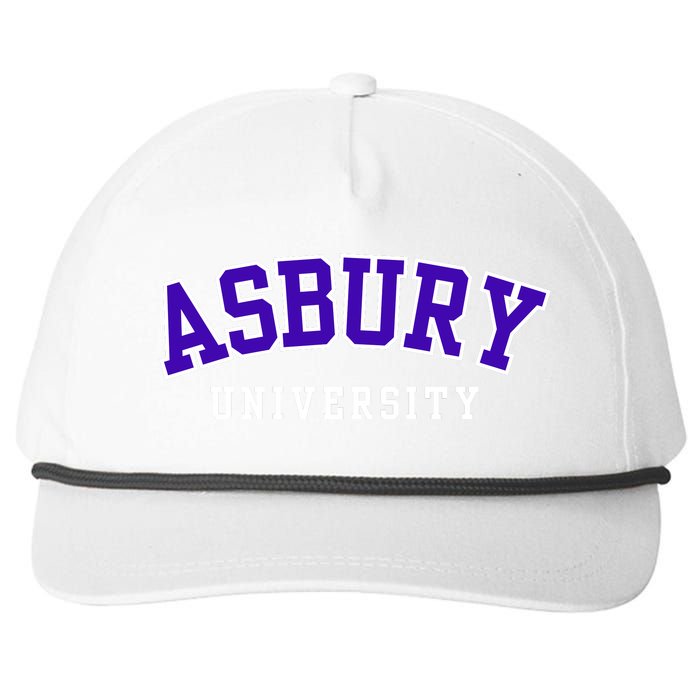 Asbury University Snapback Five-Panel Rope Hat