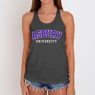 Asbury University Women's Knotted Racerback Tank