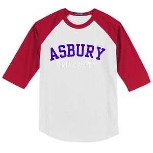 Asbury University Kids Colorblock Raglan Jersey