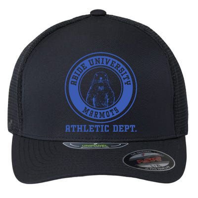 Abide University Athletic Dept. Marmots Flexfit Unipanel Trucker Cap