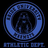 Abide University Athletic Dept. Marmots Apron