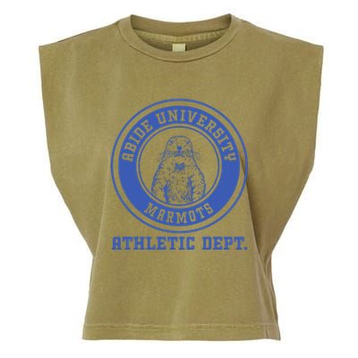 Abide University Athletic Dept. Marmots Garment-Dyed Women's Muscle Tee