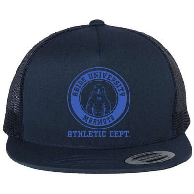 Abide University Athletic Dept. Marmots Flat Bill Trucker Hat