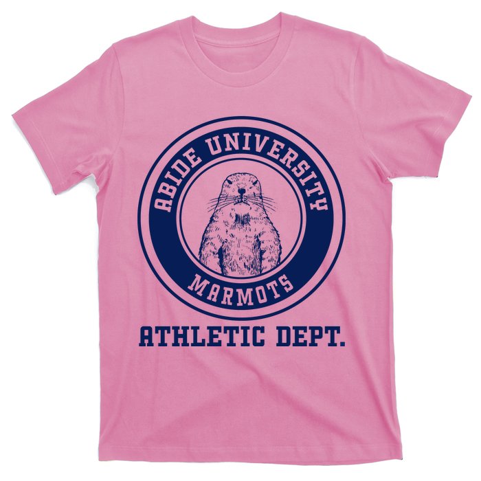 Abide University Athletic Dept. Marmots T-Shirt