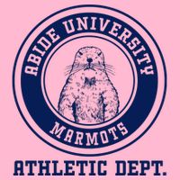 Abide University Athletic Dept. Marmots T-Shirt