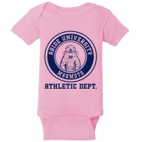 Abide University Athletic Dept. Marmots Baby Bodysuit
