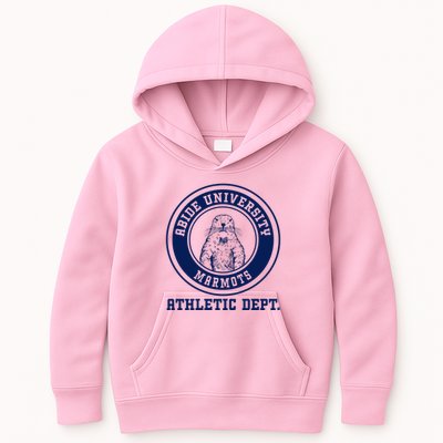 Abide University Athletic Dept. Marmots Kids Hoodie