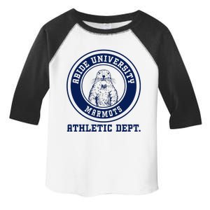 Abide University Athletic Dept. Marmots Toddler Fine Jersey T-Shirt