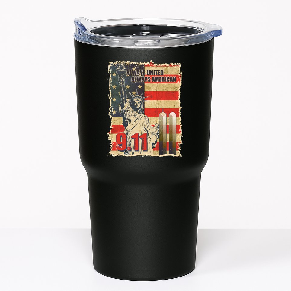Always United Always American September 11 Memorial Tumbler