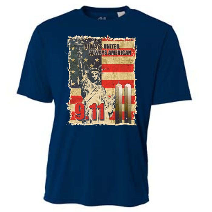 Always United Always American September 11 Memorial Cooling Performance Crew T-Shirt