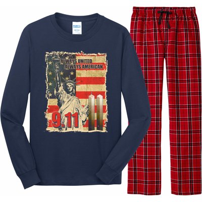 Always United Always American September 11 Memorial Long Sleeve Pajama Set