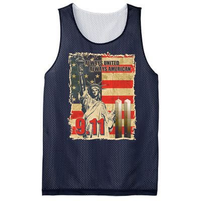 Always United Always American September 11 Memorial Mesh Reversible Basketball Jersey Tank