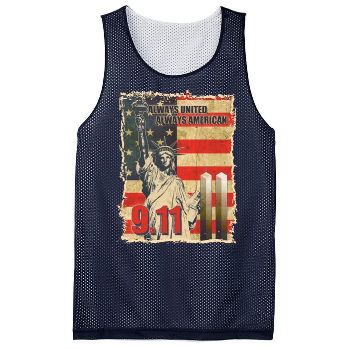 Always United Always American September 11 Memorial Mesh Reversible Basketball Jersey Tank