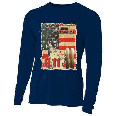 Always United Always American September 11 Memorial Cooling Performance Long Sleeve Crew