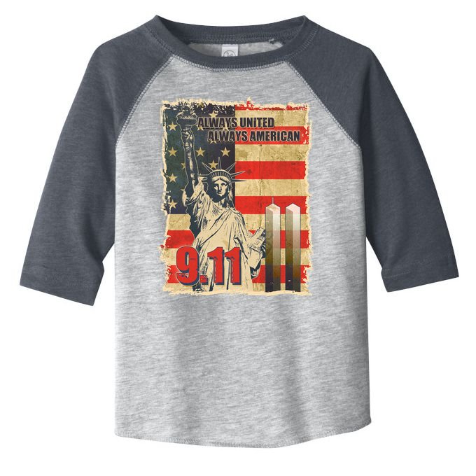 Always United Always American September 11 Memorial Toddler Fine Jersey T-Shirt