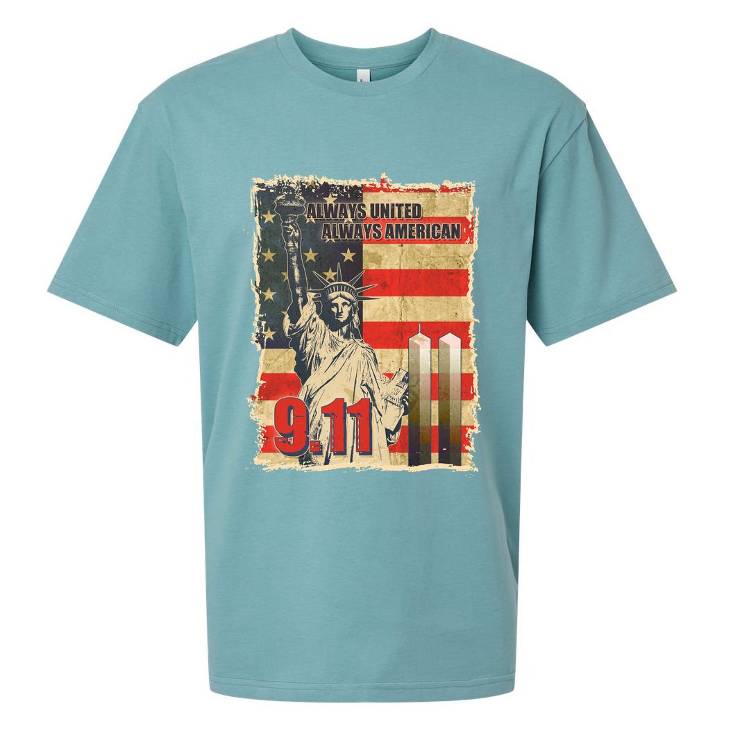 Always United Always American September 11 Memorial Sueded Cloud Jersey T-Shirt