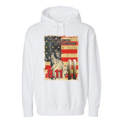 Always United Always American September 11 Memorial Garment-Dyed Fleece Hoodie