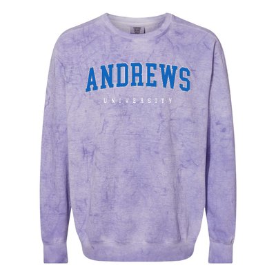 Andrews University Colorblast Crewneck Sweatshirt