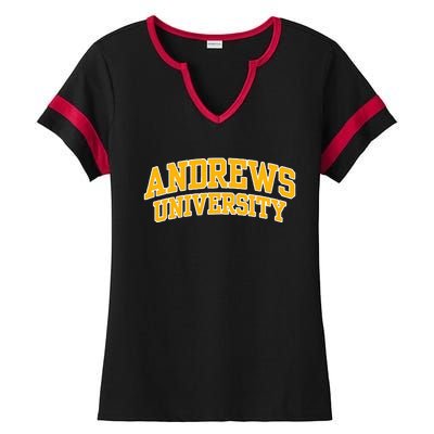 Andrews University Arch Ladies Halftime Notch Neck Tee