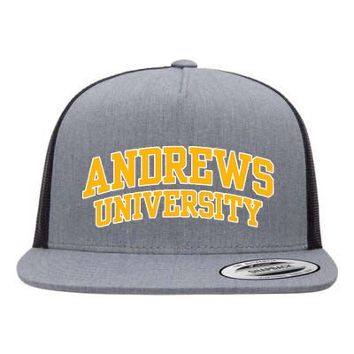 Andrews University Arch Flat Bill Trucker Hat