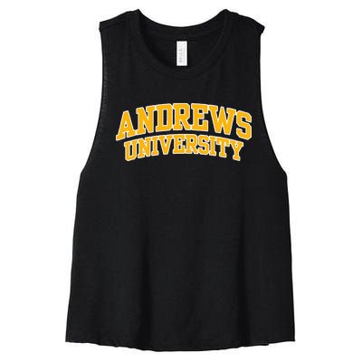 Andrews University Arch Women's Racerback Cropped Tank