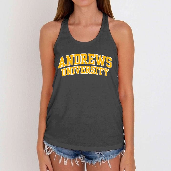 Andrews University Arch Women's Knotted Racerback Tank