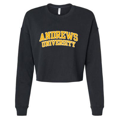 Andrews University Arch Cropped Pullover Crew