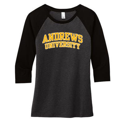 Andrews University Arch Women's Tri-Blend 3/4-Sleeve Raglan Shirt