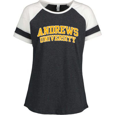 Andrews University Arch Enza Ladies Jersey Colorblock Tee