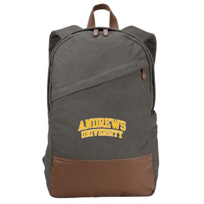 Andrews University Arch Cotton Canvas Backpack