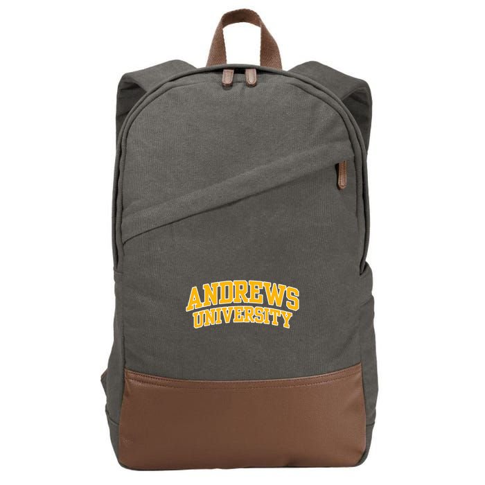 Andrews University Arch Cotton Canvas Backpack