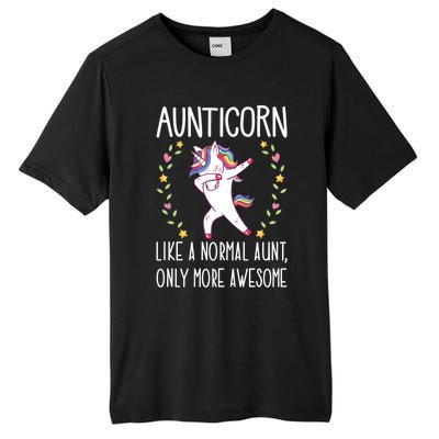 Aunt Unicorn Aunticorn Like A Normal Aunt Only More Awesome Gift Tall Fusion ChromaSoft Performance T-Shirt