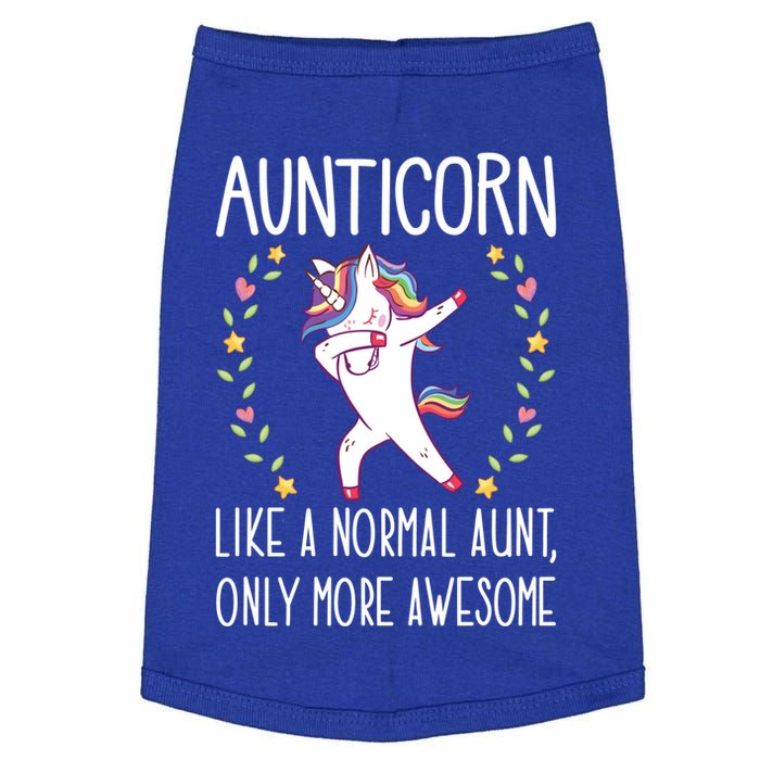 Aunt Unicorn Aunticorn Like A Normal Aunt Only More Awesome Gift Doggie Tank