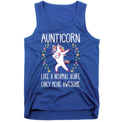 Aunt Unicorn Aunticorn Like A Normal Aunt Only More Awesome Gift Tank Top