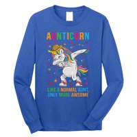 Aunt Unicorn Aunticorn Gift Long Sleeve Shirt