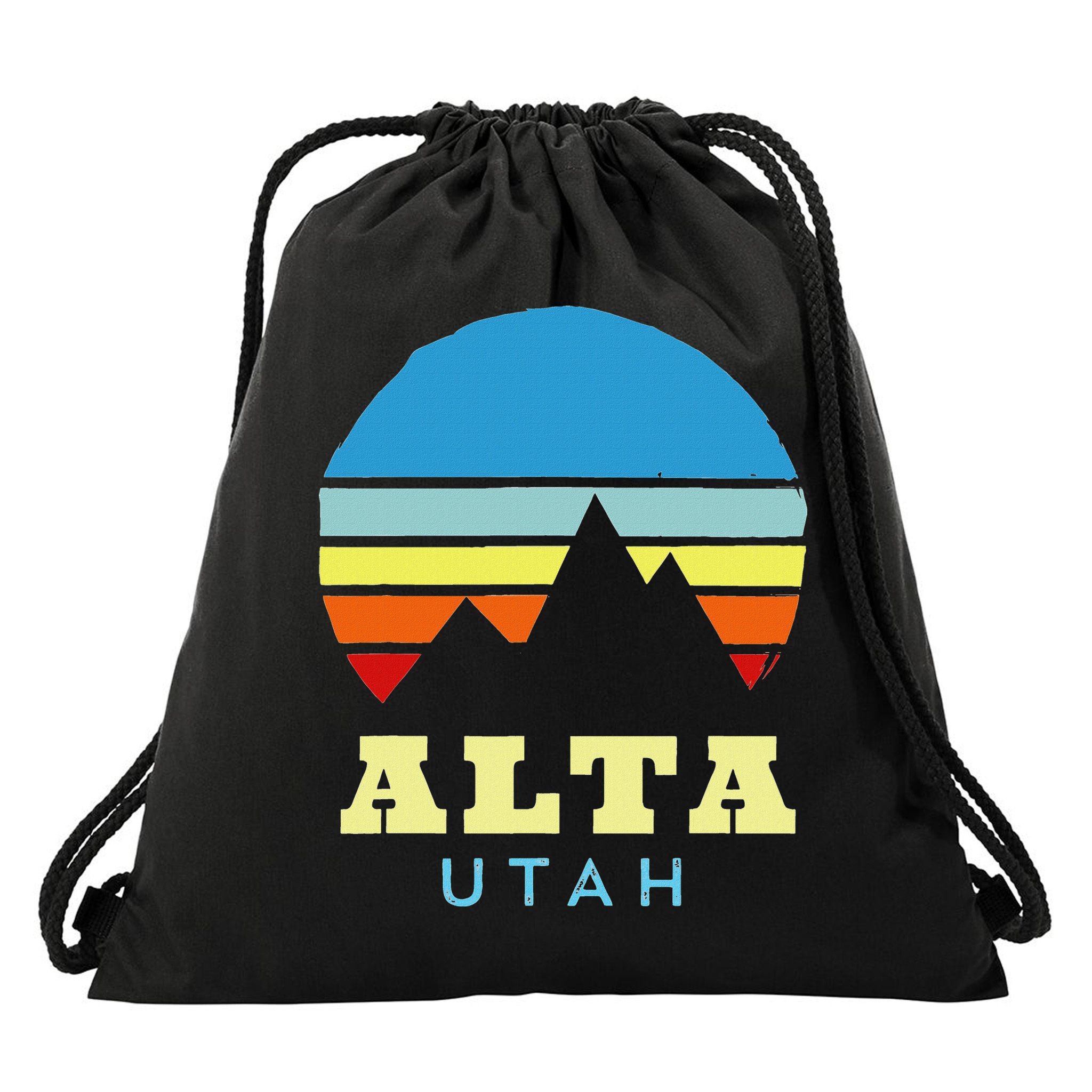 Alta Utah Drawstring Bag