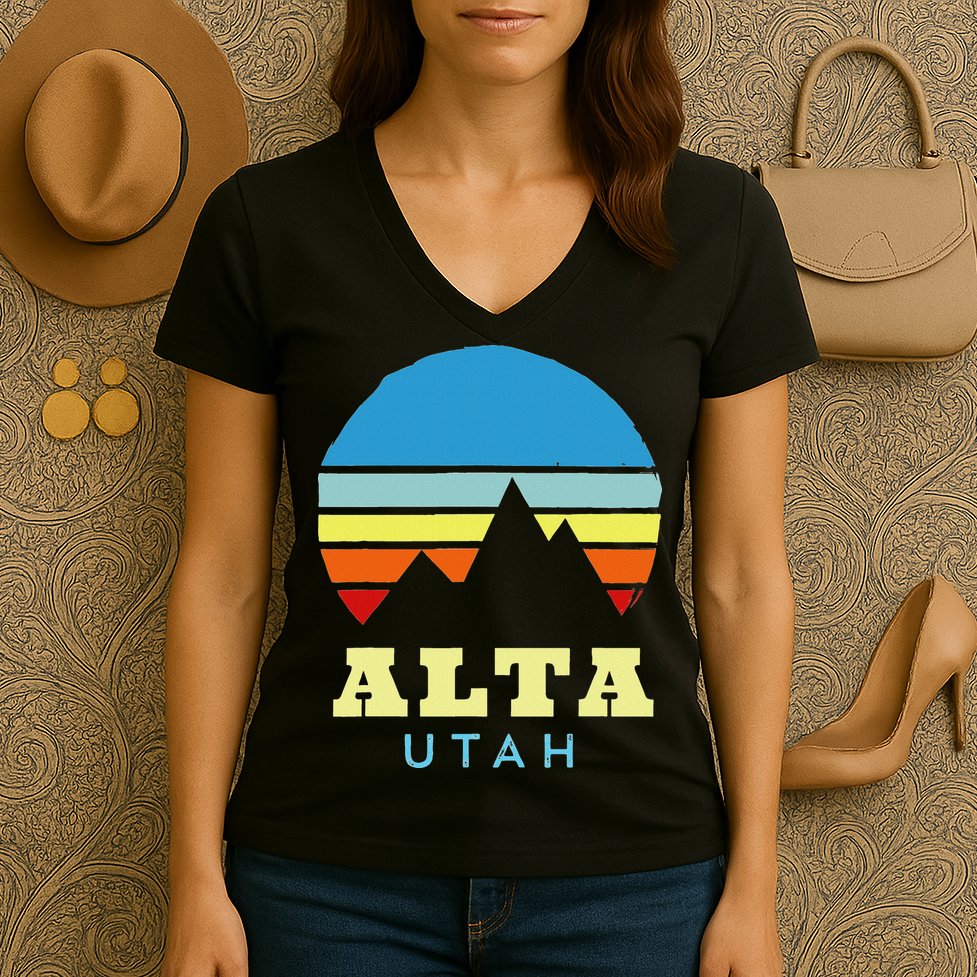 Alta Utah Women's V-Neck T-Shirt