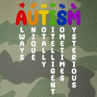 Always Unique Autism Definition Quote Legacy Tie Dye Trucker Hat