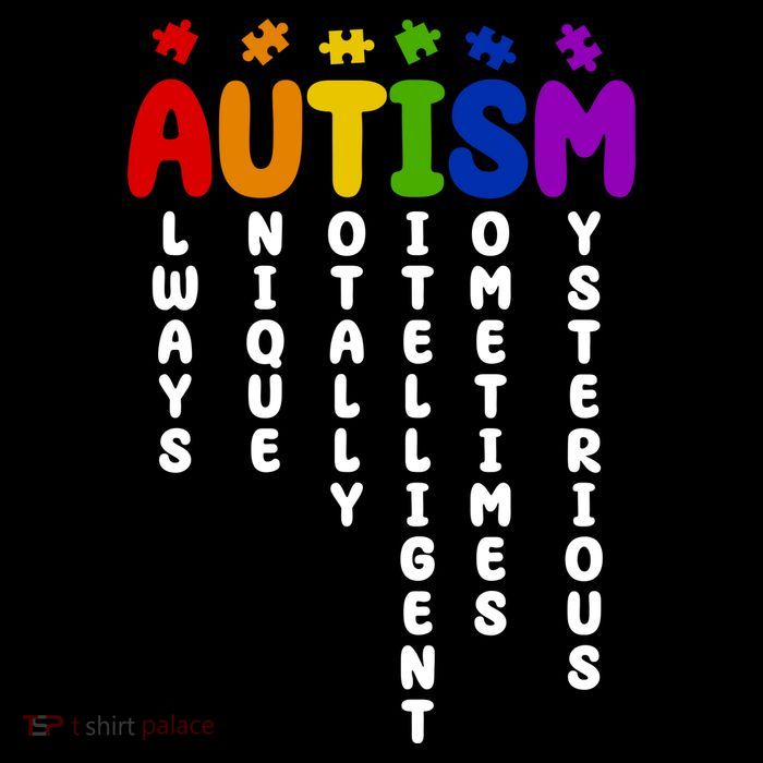 Always Unique Autism Definition Quote Drawstring Bag